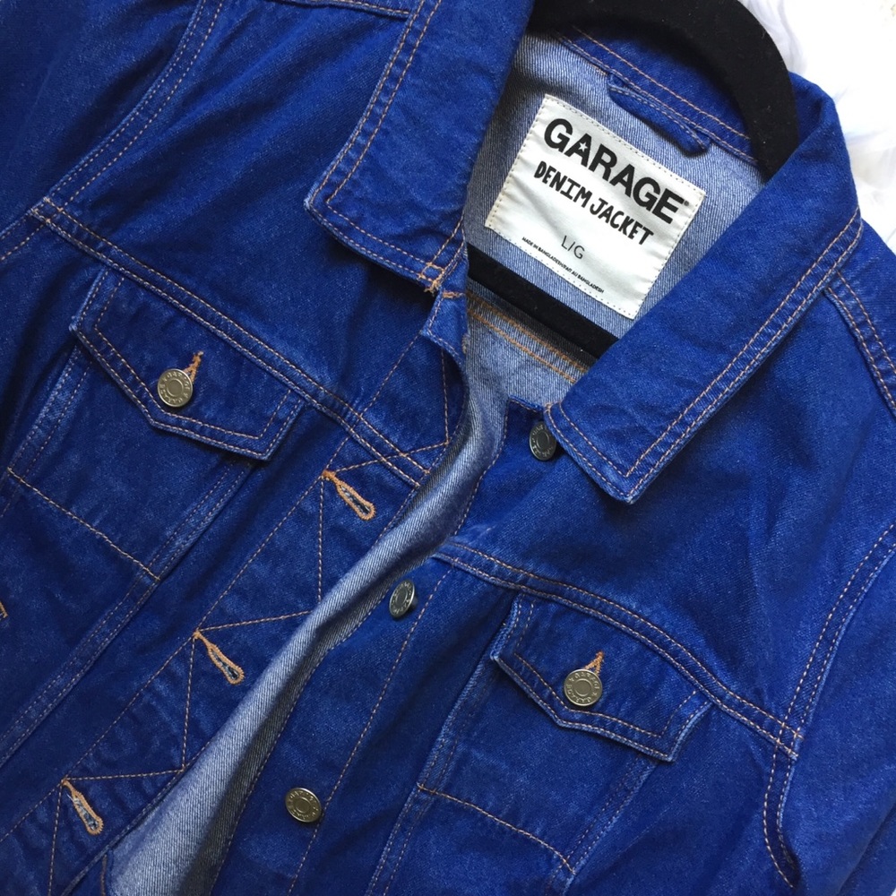 Garage Blue Denim Jean Jacket